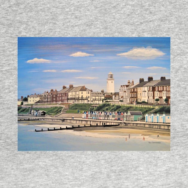 Southwold Seafront Painting by TomCrittenden